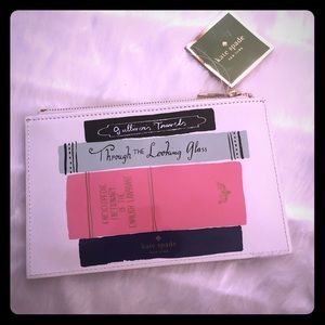 ♠️ KATE SPADE PENCIL POUCH - NEW WITH TAGS
